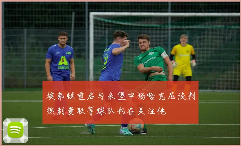 埃弗顿重启与米堡中场哈克尼谈判热刺曼联等球队也在关注他