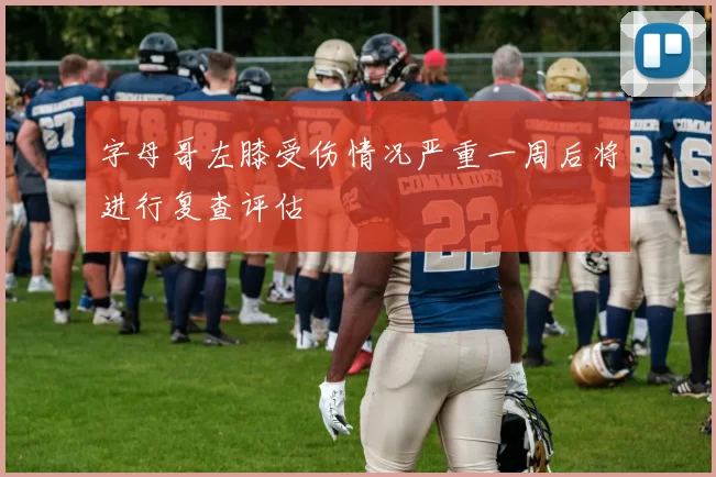 字母哥左膝受伤情况严重一周后将进行复查评估